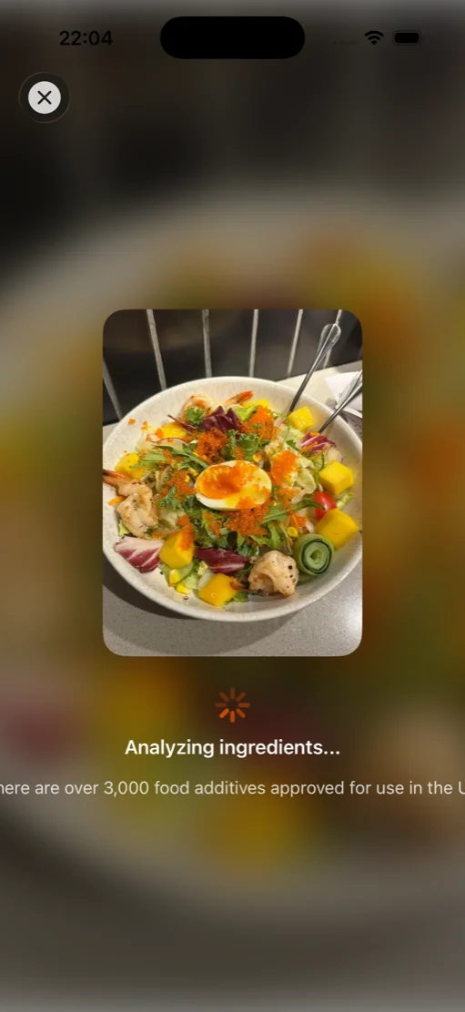 FoodLens screenshot 2