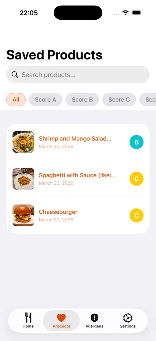 FoodLens screenshot 8