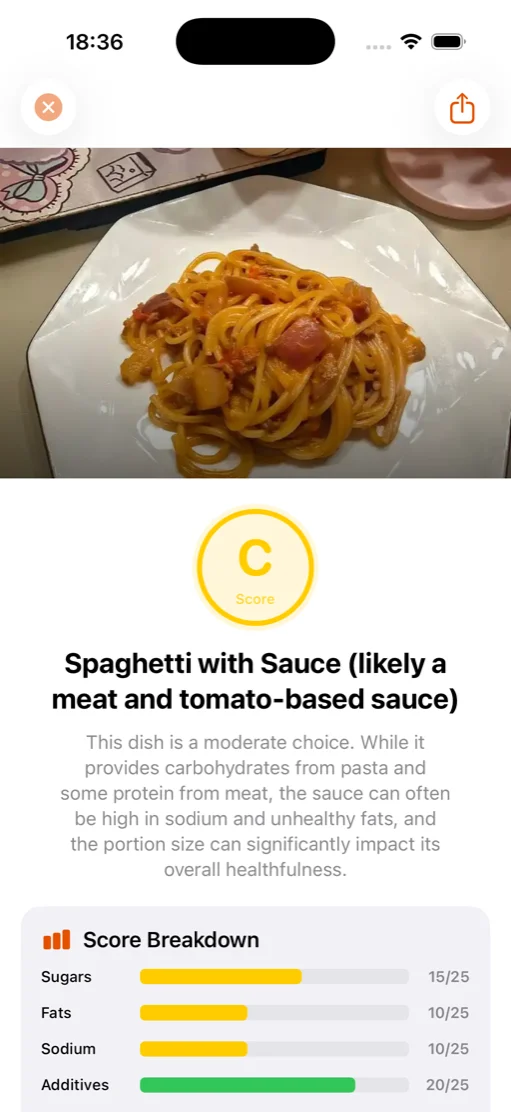 FoodLens screenshot 9